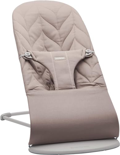 BabyBjörn Hamaca Bliss, Tejido, Acolchado pétalo, Arena