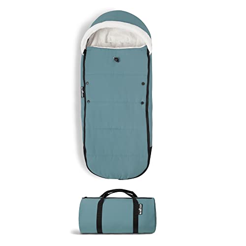 Saco BABYZEN YOYO, Aqua - Forro polar y capucha con cordón...