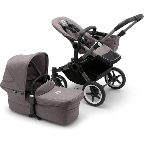 Bugaboo Donkey 5 Mono, Convertible En Carrito Doble De Lado...
