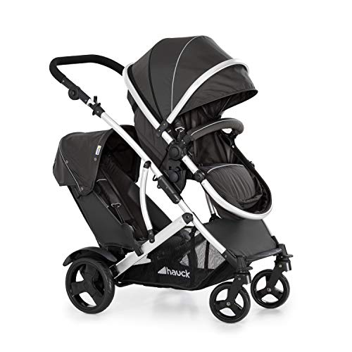 hauck Duett 2 Silla de Paseo Gemelar Ligera con Protector de...
