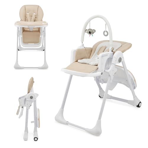 Kinderkraft TUMMIE Trona Bebé, 2 en 1, trona para niños,...