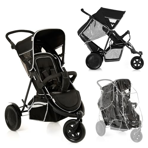 hauck Freerider Carro Gemelar Reclinable, Silla de Paseo...